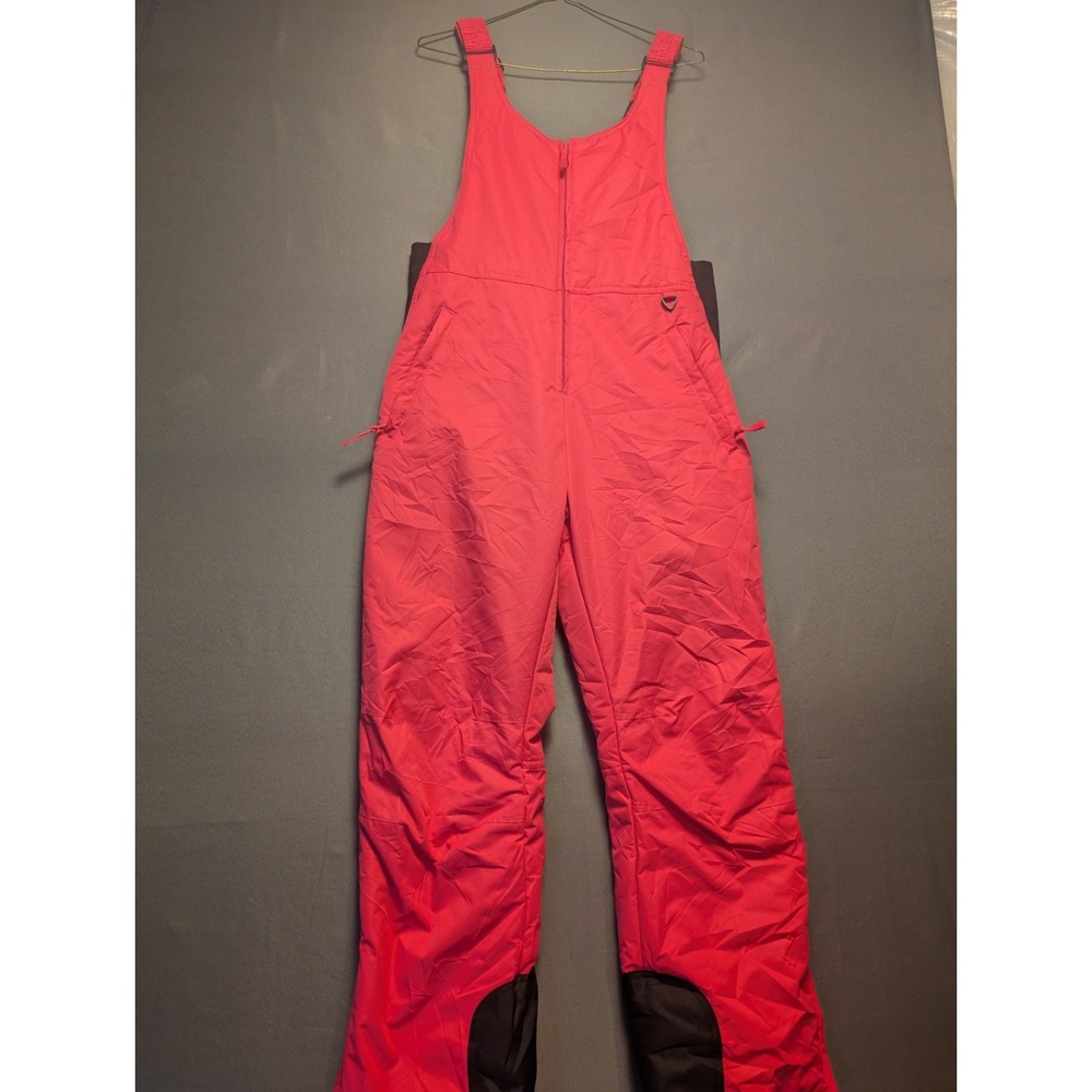 Sportneer Ski Snow Bib Overall Women's Medium Pink Insulated Adjustable Straps